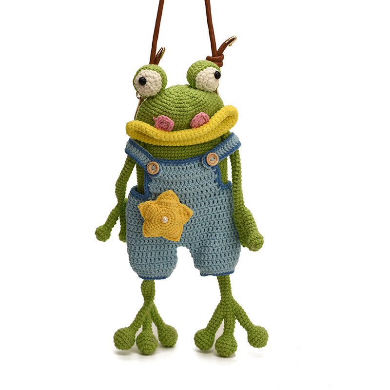 The Handcrafted Frog Phone Bag