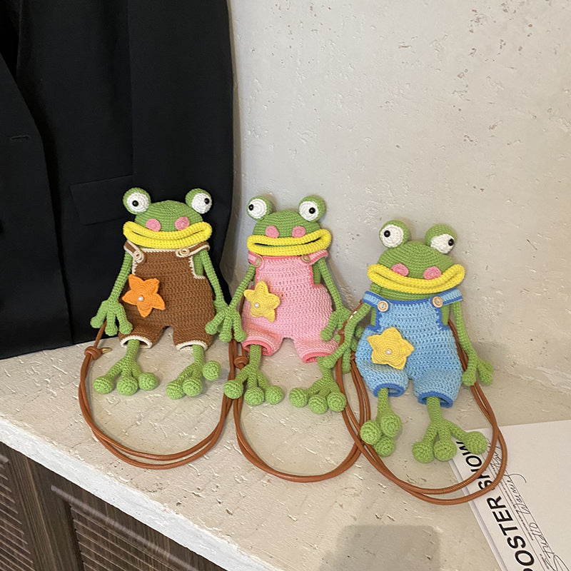 The Handcrafted Frog Phone Bag