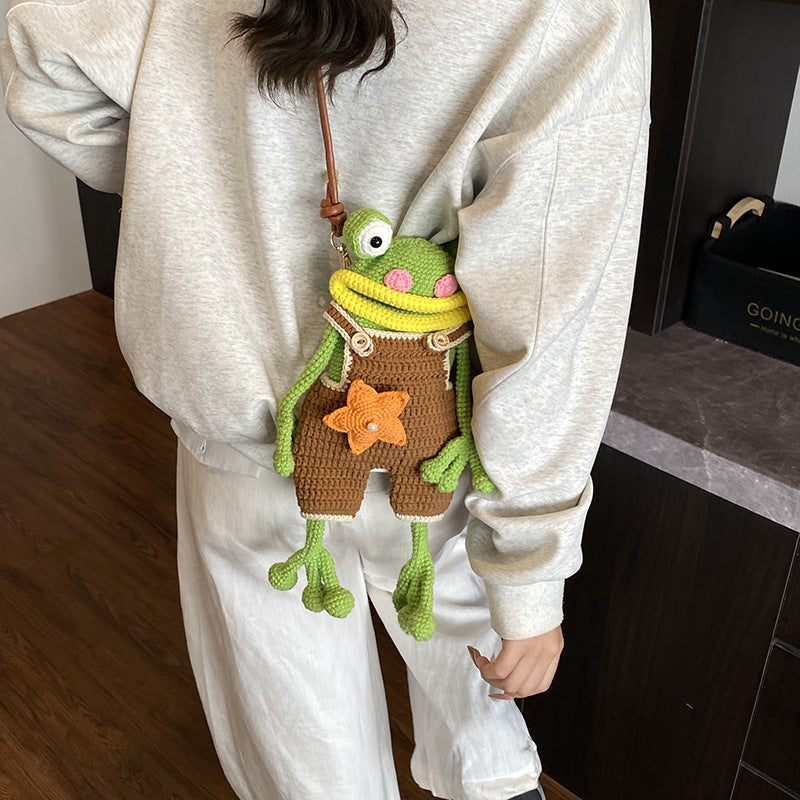 The Handcrafted Frog Phone Bag