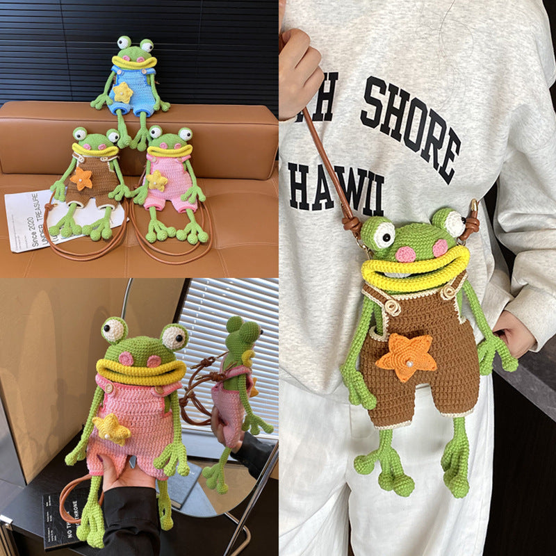 The Handcrafted Frog Phone Bag